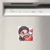 Ludarx | Liefde | Magnetische magneet v2 (Insitu (Vaatwasser))