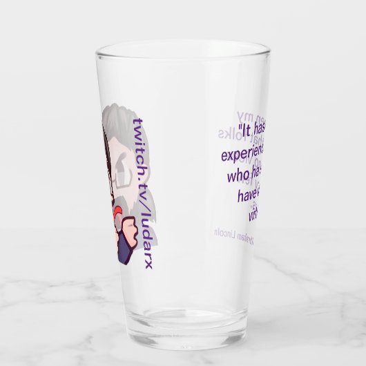 Ludarx | Ree | Geef me een drink! Glas (Links)