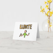 Luddite Kaart (Gele Bloem)