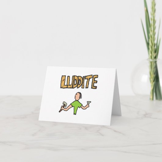 Luddite Kaart (Voorkant)