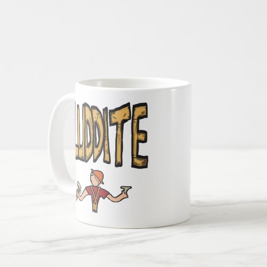 Luddite Koffiemok (Voorkant links)