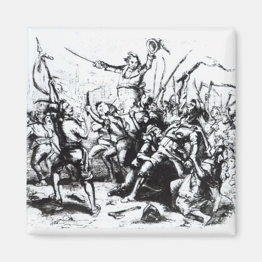 Luddite Rioters, 1811-12 Magneet (Voorkant)