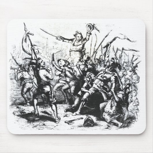 Luddite Rioters Muismat (Voorkant)