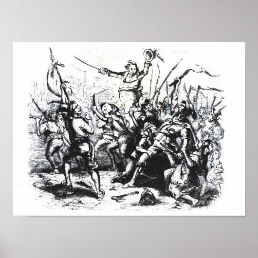 Luddite Rioters Poster (Voorkant)