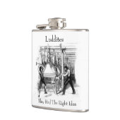 Luddites - Ze hadden het juiste idee Heupfles (Links)