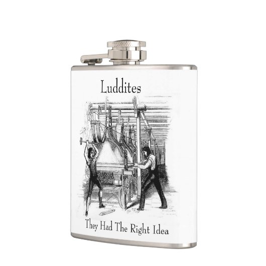 Luddites - Ze hadden het juiste idee Heupfles (Links)