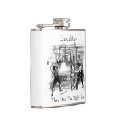 Luddites - Ze hadden het juiste idee Heupfles (Rechts)