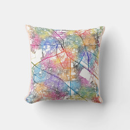 Ludhiana India City Map Kussen