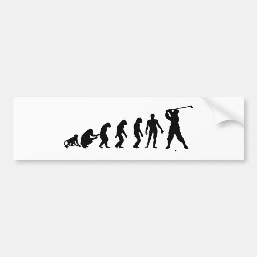 Ludiger Golf Evolution Bumpersticker (Voorkant)