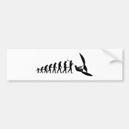 Ludiger Surfer Evolution Bumpersticker