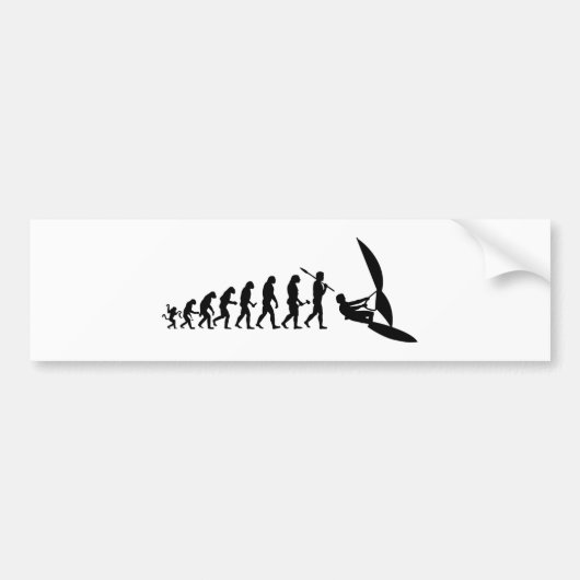 Ludiger Surfer Evolution Bumpersticker (Voorkant)