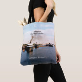 Ludington Car/Rail Ferries over de hele canvas tas (Dichtbij)