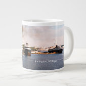 Ludington Ferries jumbo mok (Voorkant rechts)