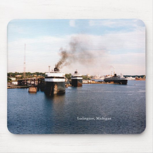 Ludington Ferries mousepad Muismat (Voorkant)