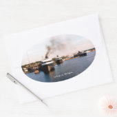 Ludington Ferries sticker (Envelop)