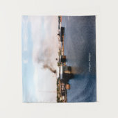 Ludington Ferries tapestry Wandkleed (Voorkant)