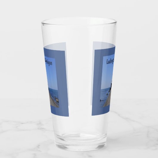 Ludington Lighthouse Glas (Rechts)