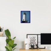 Ludington Lighthouse Poster (Thuiskantoor)