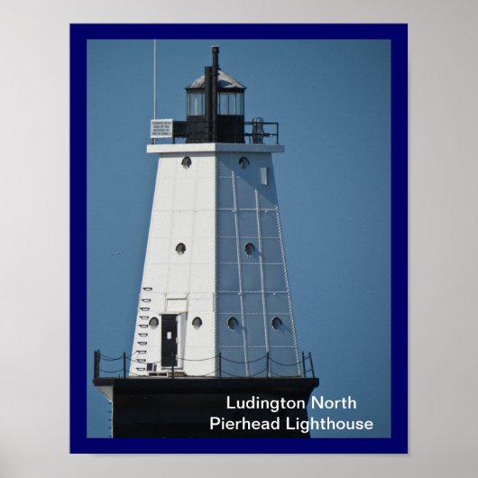Ludington Lighthouse Poster (Voorkant)