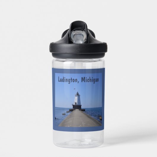 Ludington Lighthouse Waterfles (Voorkant)