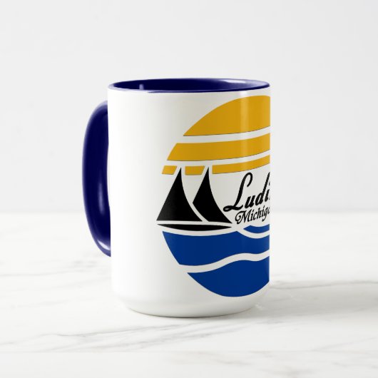 Ludington Michigan 2 Mok (Voorkant links)