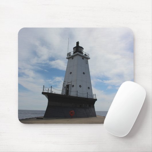 Ludington Michigan Lighthouse mousepad Muismat (Met muis)