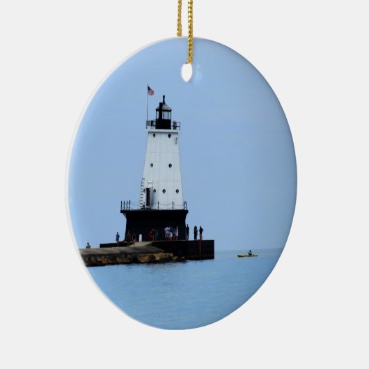 Ludington Municipal Lighthouse Ornament (Rechts)