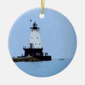 Ludington Municipal Lighthouse Ornament (Voorkant)