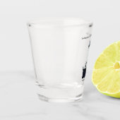 Ludington Noord-Breakwater Lichtschot Shot Glas (Links)