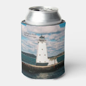 Ludington North Breakwater Light koelbox Blikjeskoeler (Blikje Voorkant)
