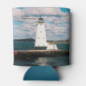 Ludington North Breakwater Light koelbox Blikjeskoeler (Achterkant)