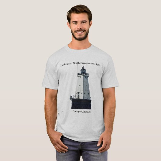 Ludington North Breakwater Light shirt (Voorkant volledig)