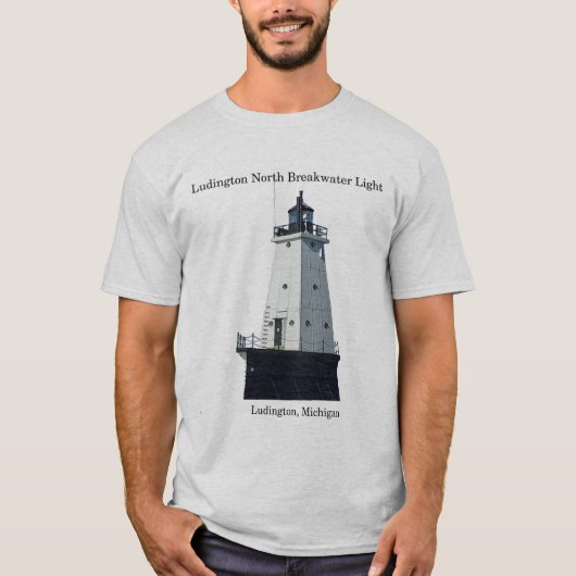 Ludington North Breakwater Light shirt (Voorkant)