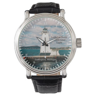 Ludington North Breakwater Light watch Horloge