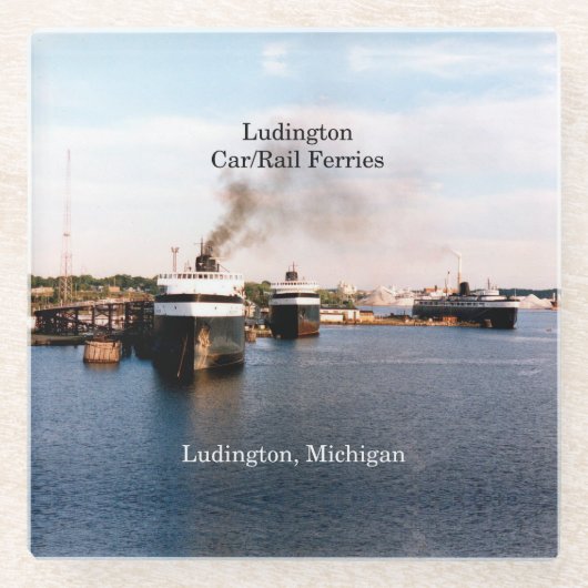 Ludington onderzetter voor auto's/railferry's (Voorkant)