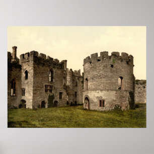 Ludlow Castle I, Shropshire, Engeland Poster