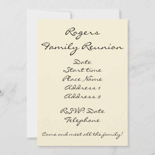 Ludlow Castle II, Shropshire, Engeland Kaart (Achterkant)