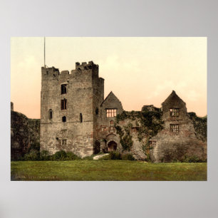 Ludlow Castle II, Shropshire, Engeland Poster