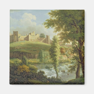 Ludlow Castle met Dinham Weir uit de Zuid-Wes Magneet