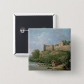 Ludlow Castle Vierkante Button 5,1 Cm (Voorkant /achterkant)
