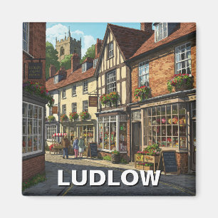 Ludlow Engeland Reizen Magneet