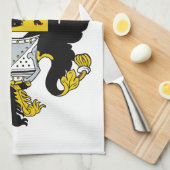 Ludlow Family Crest Theedoek (Quarter Fold)