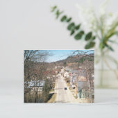 Ludlow, Vermont-Depot Street Briefkaart (Staand voorkant)