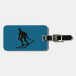 Ludlow, VT Ski Bum (Green Mountain Vermont Skiën) Bagagelabel