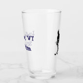 Ludlow, VT Ski Bum (Green Mountain Vermont Skiën) Glas (Rechts)