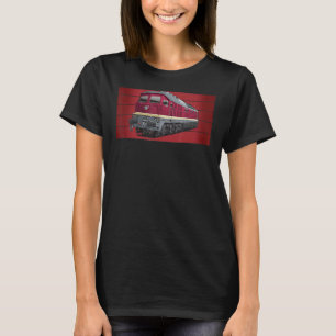 Ludmilla Diesel-Locomotive East German BR 132 BR 2 T-shirt