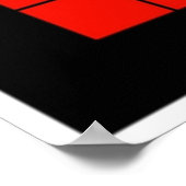 LUDO BOARD Board game Poster (Hoek)