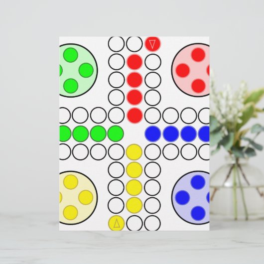 Ludo Classic Board Game (Staand voorkant)