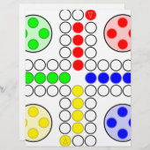 Ludo Classic Board Game (Voorkant / Achterkant)