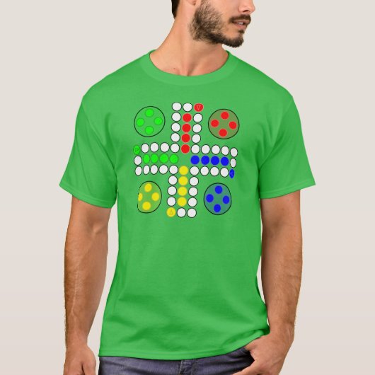 Ludo Classic Board Game T-shirt (Voorkant)
